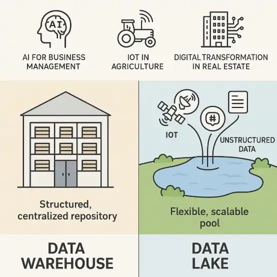 Data Lake vs Data Warehouse: Which Is Right for Your Business?